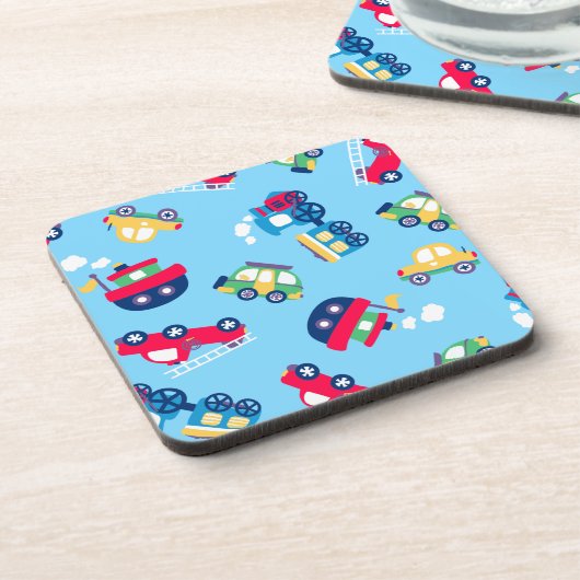 輸送が少ない コースター (左側)