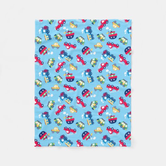 輸送が少ない フリースブランケット (正面)