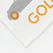 輸送の飛行機のパーソナライズなフリースブランケット フリースブランケット (角)