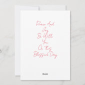 輸送キャラチャークリスマスお祝い シーズンカード (裏面)