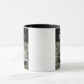 輸送クールトラック名設備迷彩柄 マグカップ (中央)
