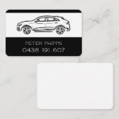 輸送サービスカーの名刺 名刺 (正面/裏面)