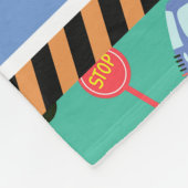 輸送ティール(緑がかった色)。フリースブランケット フリースブランケット (角)