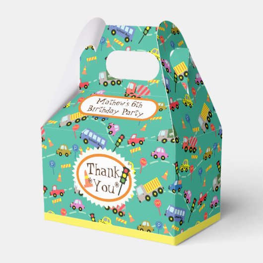 輸送ティール（緑がかった色）優先ボックス フェイバーボックス (正面サイド)