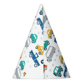 輸送テーマ誕生日 パーティーハット (裏面)