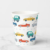 輸送テーマ誕生日 紙コップ (裏面)