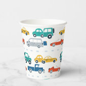 輸送テーマ誕生日 紙コップ (右)