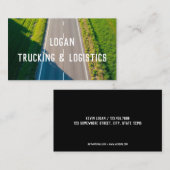 輸送トラック 名刺 (正面/裏面)