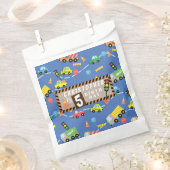 輸送ブルー フェイバーバッグ (クリップ留めされた状態)