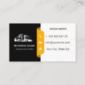 輸送ブローカーの名刺 名刺 (裏面)