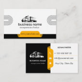 輸送ブローカーの名刺 名刺 (正面/裏面)