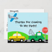 輸送ヘリコプタ誕生日感謝してい葉書 ポストカード (正面/裏面)