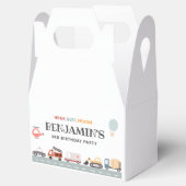 輸送モダン誕生日の優先箱 フェイバーボックス (オープン)