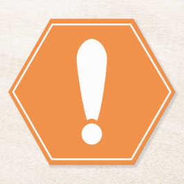 輸送上の注意書き ペーパーコースター