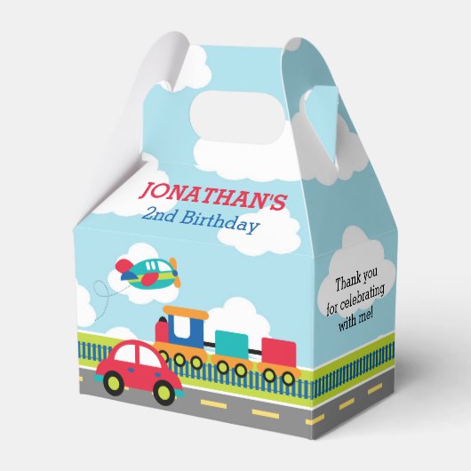 輸送優遇箱(ボーイズ誕生日) フェイバーボックス (正面サイド)