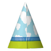 輸送列車パーティーハットキッズボーイ誕生日 パーティーハット (裏面)