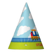 輸送列車パーティーハットキッズボーイ誕生日 パーティーハット (左)