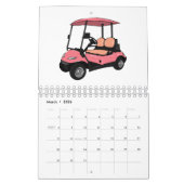 輸送漫画のイラストレーション カレンダー (3月 2026)