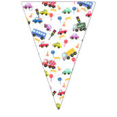 輸送用ホワイトバンティングバナー バンティングフラッグ (第2の旗)