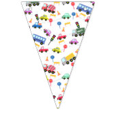 輸送用ホワイトバンティングバナー バンティングフラッグ (第1の旗)