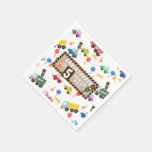 輸送白 スタンダードカクテルナプキン (角)