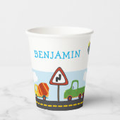 輸送第1期バースデー紙カップ 紙コップ (正面)