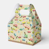 輸送茶色の好意ボックス フェイバーボックス (裏面サイド)