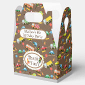 輸送茶色の好意ボックス フェイバーボックス (オープン)