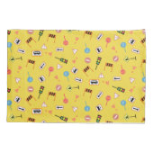 輸送茶色。 枕カバー (裏面)