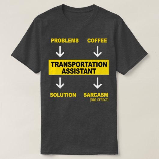 輸送補助装置 Tシャツ (デザイン正面)