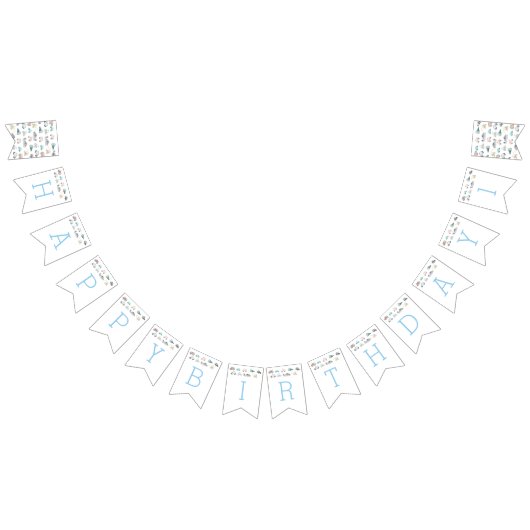 輸送誕生日バナー バンティングフラッグ (全)