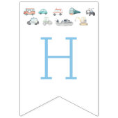 輸送誕生日バナー バンティングフラッグ (第2の旗)