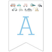 輸送誕生日バナー バンティングフラッグ (第3の旗)