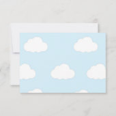 輸送誕生日パーティフォトサンキューカード 招待状 (裏面)