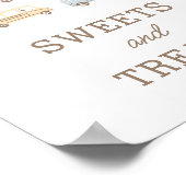 輸送誕生日パーティースイーツアンドトリート ポスター (角)