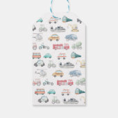 輸送誕生日パーティーメッセージカード、 ギフトタグ (裏面)