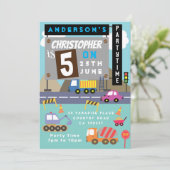 輸送誕生日招待状 招待状 (スタンド正面)