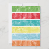 輸送誕生日招待状 案内状 (裏面)