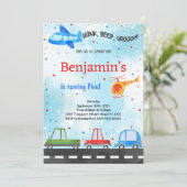 輸送誕生日 招待状 (スタンド正面)