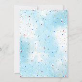 輸送誕生日 招待状 (裏面)