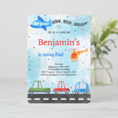 輸送誕生日 招待状 (スタンド正面)