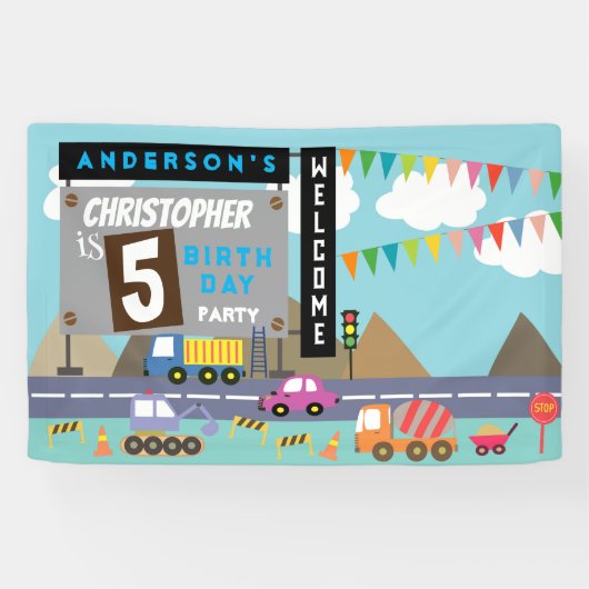 輸送誕生日 横断幕 (横)