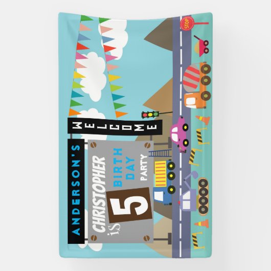 輸送誕生日 横断幕 (縦)