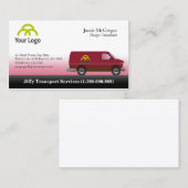 輸送赤バンの名刺 名刺 (正面/裏面)