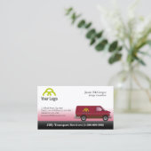 輸送赤バンの名刺 名刺 (スタンド正面)