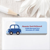 輸送車のカスタム住所 シール (インサイチュ)