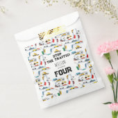 輸送車両交通ストップ誕生日 フェイバーバッグ (封をした状態)