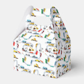 輸送車両交通ストップ誕生日 フェイバーボックス (裏面サイド)