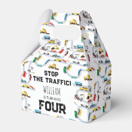 輸送車両交通ストップ誕生日 フェイバーボックス