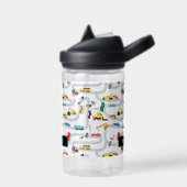 輸送車両車とトラック道路交通 ウォーターボトル (左面)